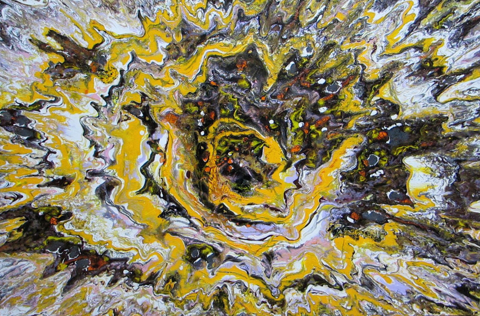 jaune et noir