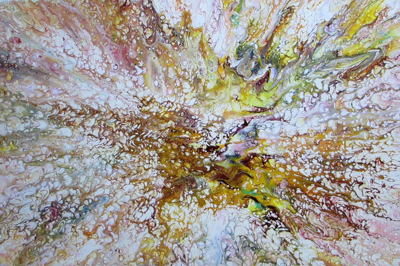 ochre and gold
